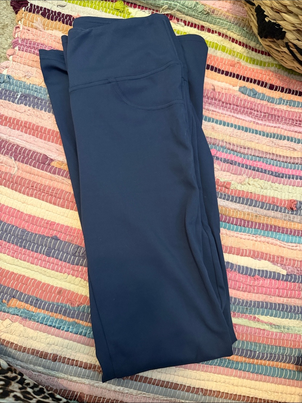 Halara Midnight Blue HaloTek Air Flair Yoga Leggings